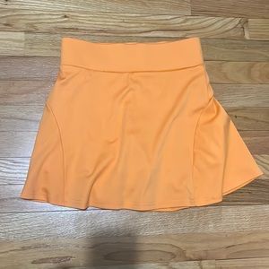 Orange Tennis/Pickle Ball Skirt
